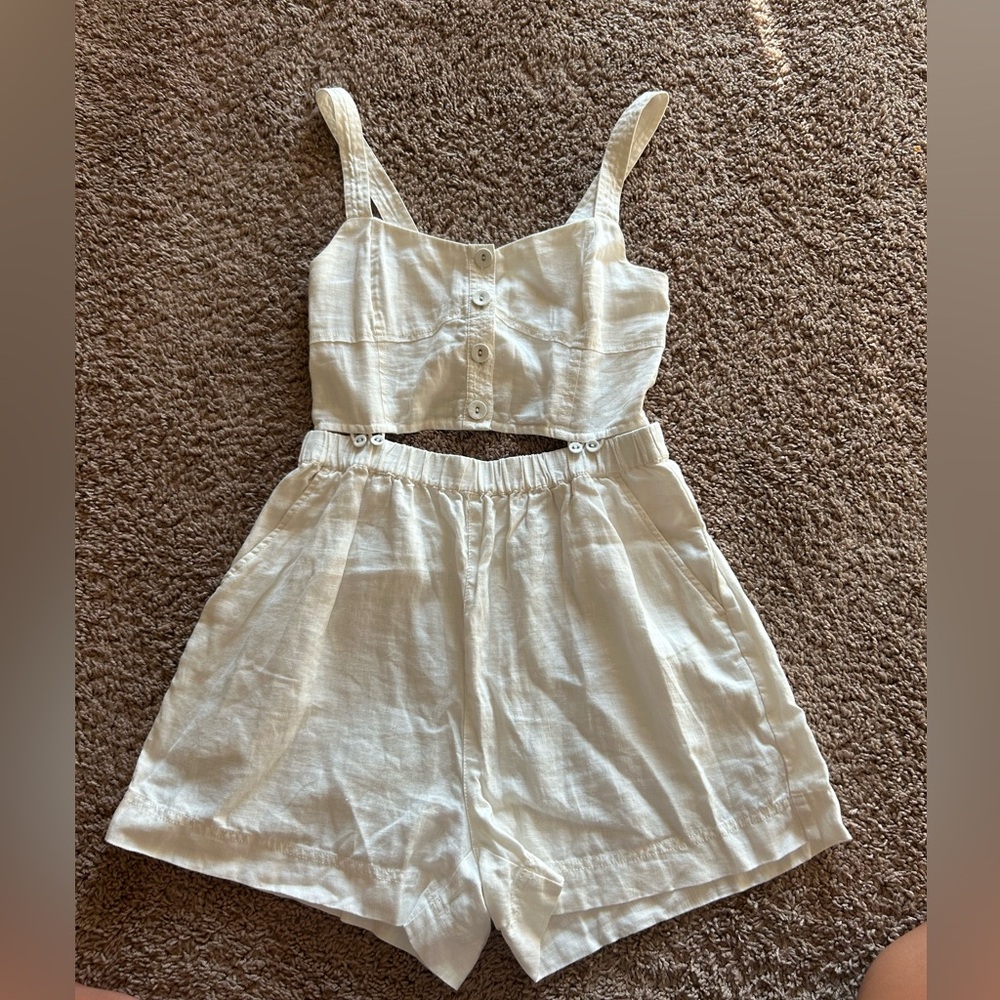 Madewell Romper/Matching Set